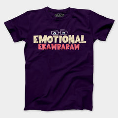 Emotional Ekambaram Men/Unisex T-Shirt in Purple Color
