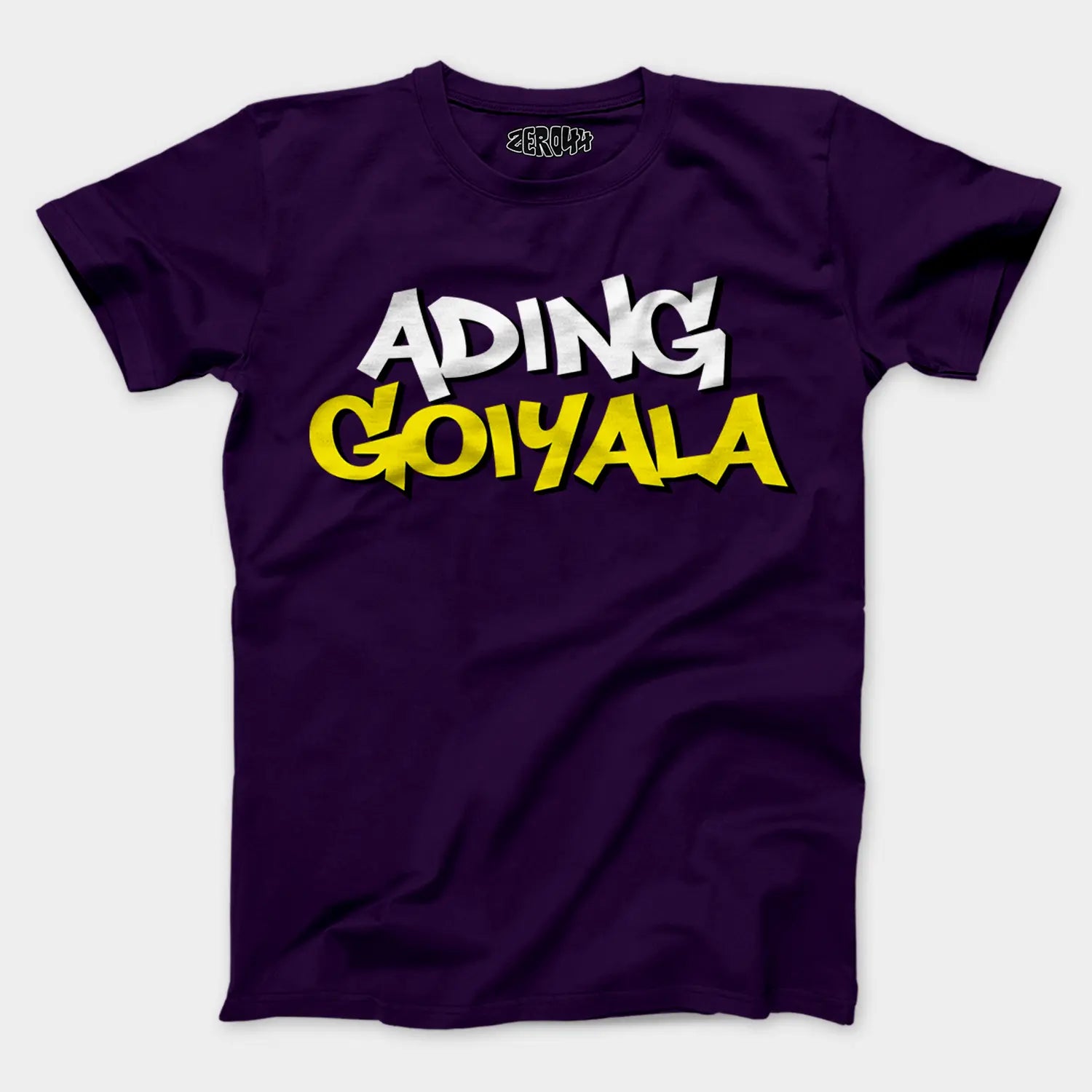 Ading Goiyala Men/Unisex T-Shirt in Purple Color