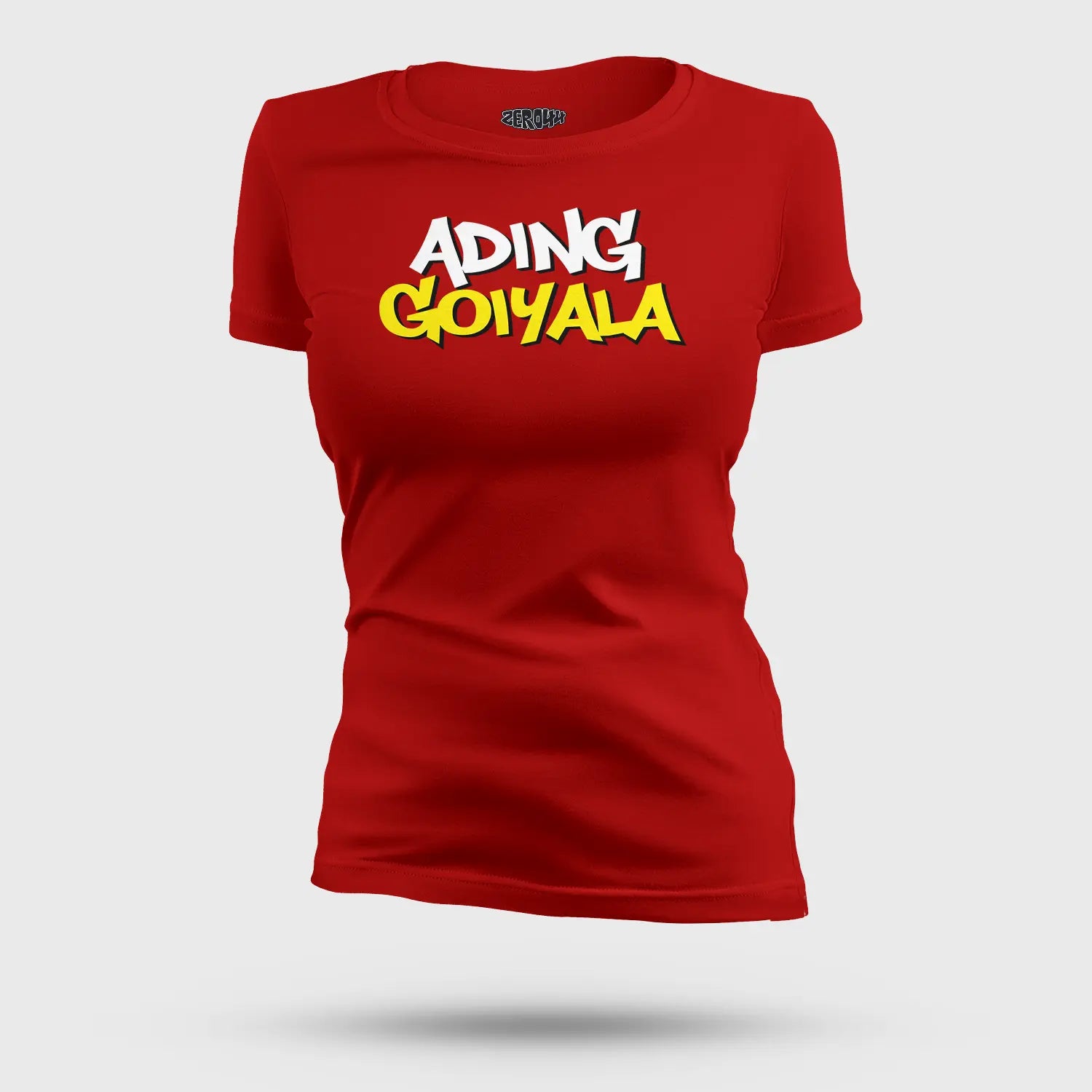 Ading Goiyala Women's T-Shirt in Red Color