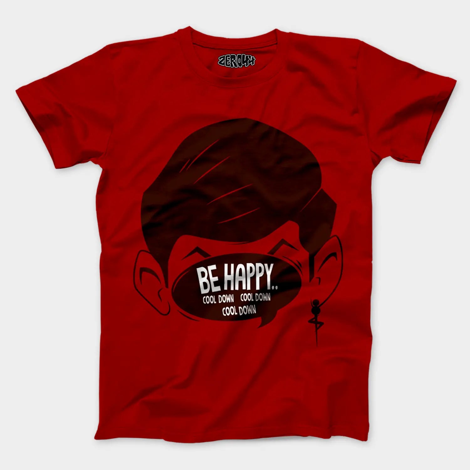 Be Happy Cool Down Cool Down Cool Down Men/Unisex T-Shirt in Red Color