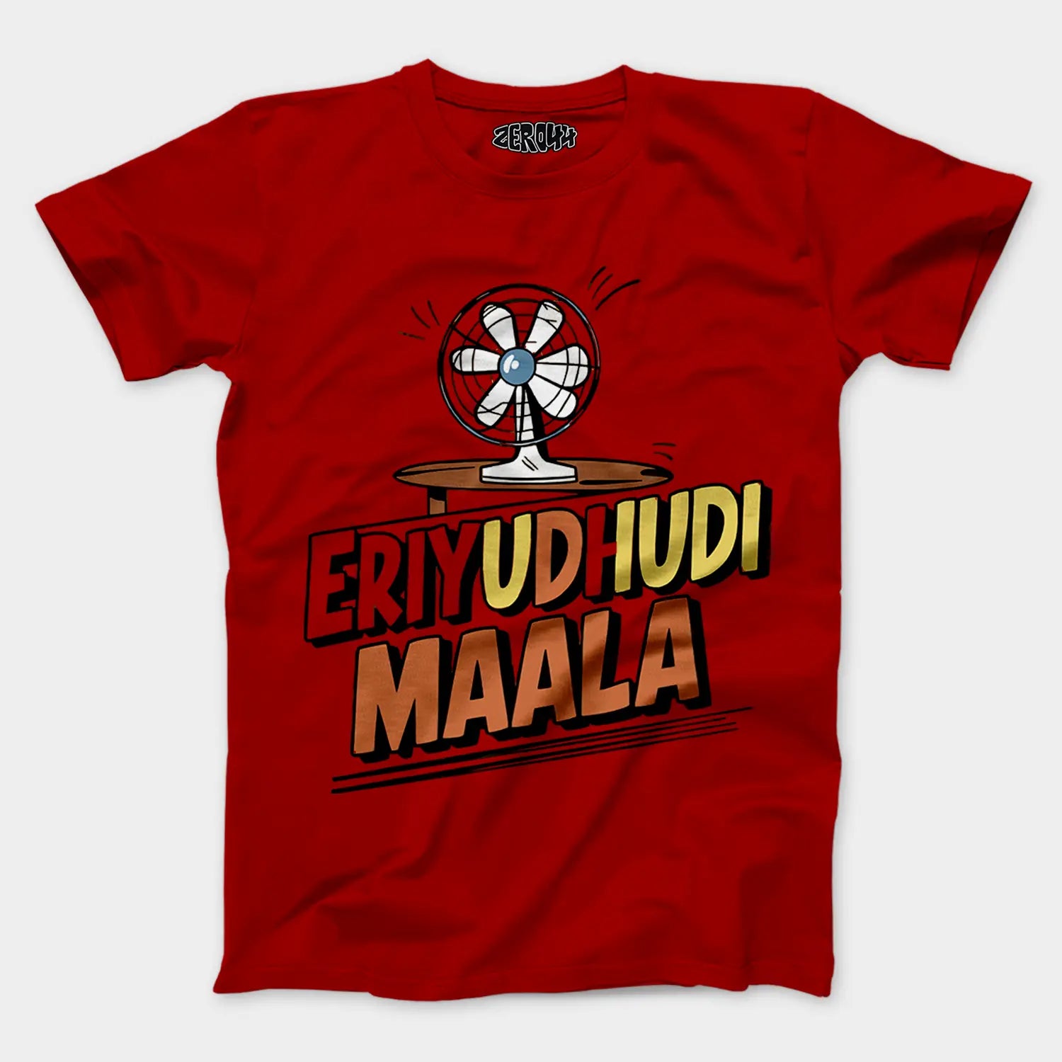 Eriyudhudi Maala Men/Unisex T-Shirt in Red Color