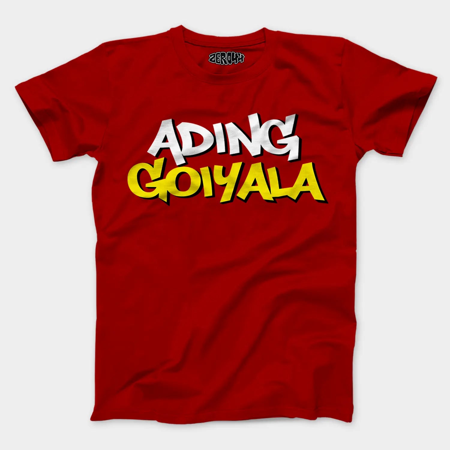 Ading Goiyala Men/Unisex T-Shirt in Red Color