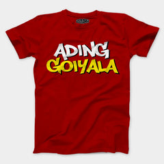 Ading Goiyala Men/Unisex T-Shirt in Red Color