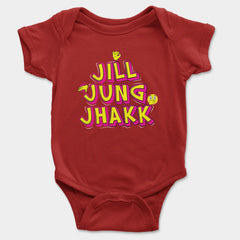 Jill Jung Jhakk Onesie/Romper in Red Color