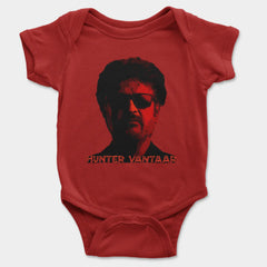 Hunter Vantaar Onesie/Romper in Red Color