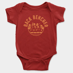 Back Bencher Onesie/Romper in Red Color