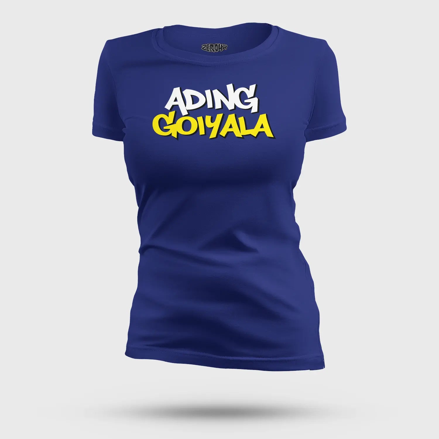 Ading Goiyala Women's T-Shirt in Royal Blue Color