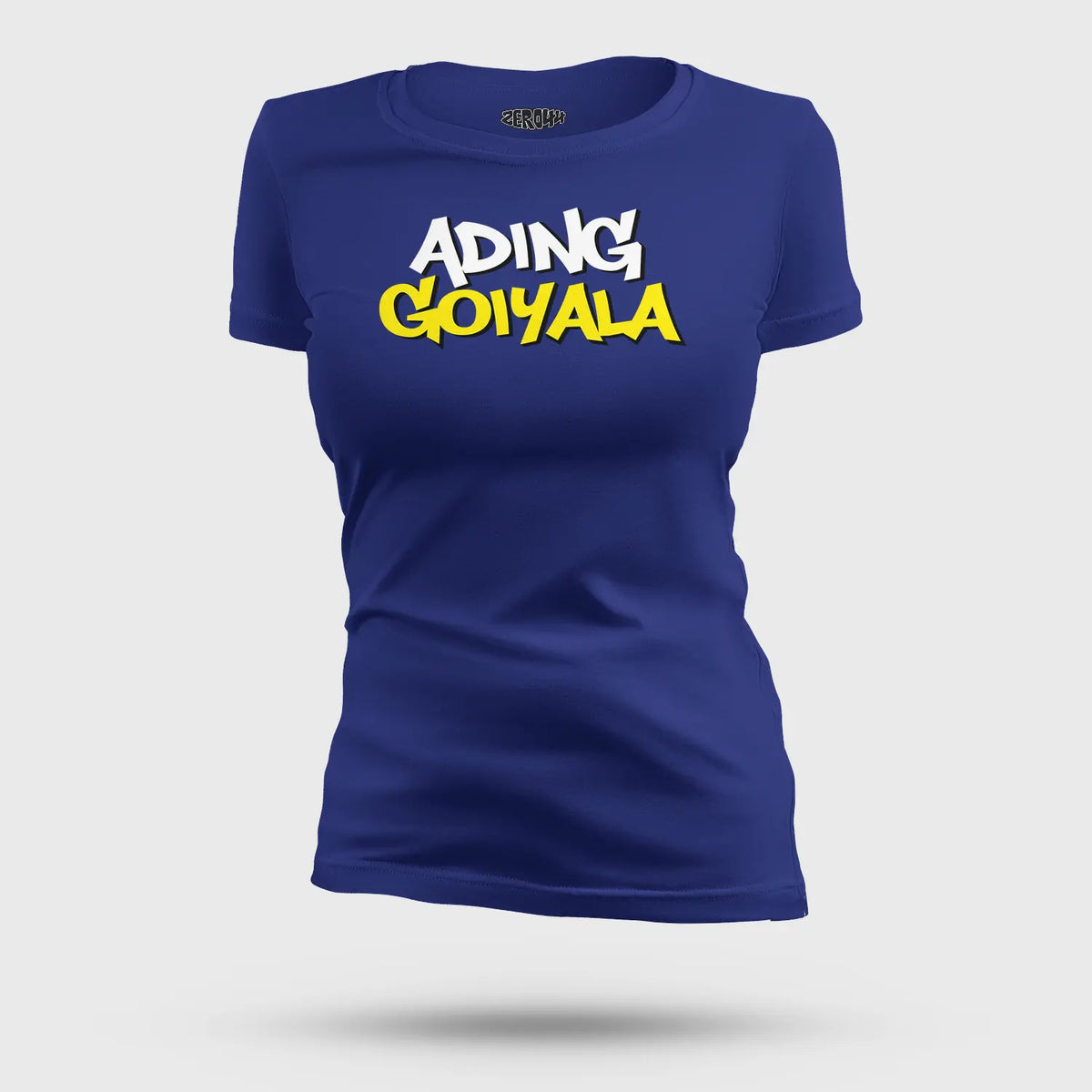 Ading Goiyala Women's T-Shirt in Royal Blue Color
