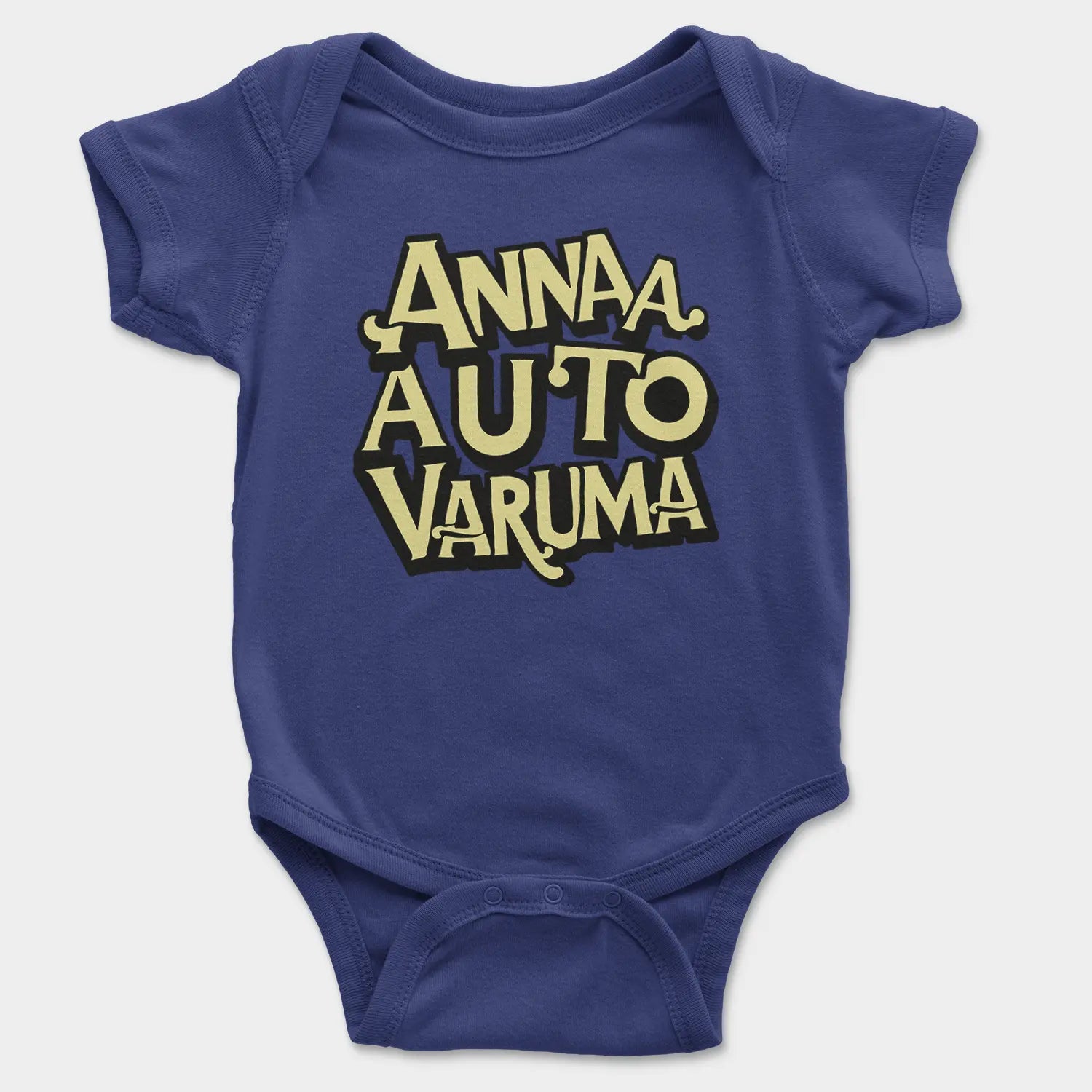 Anna Auto Varuma Onesie/Romper in Royal Blue Color