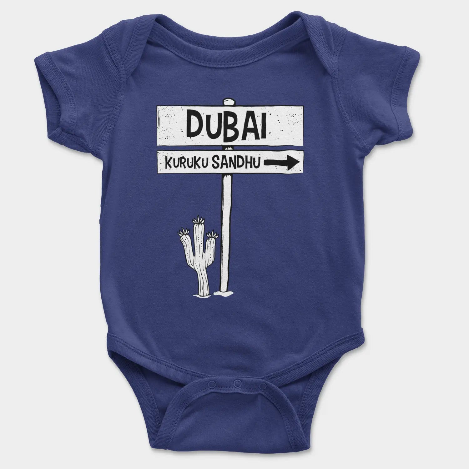 Dubai Kuruku Sandhu Onesie/Romper in Royal Blue Color