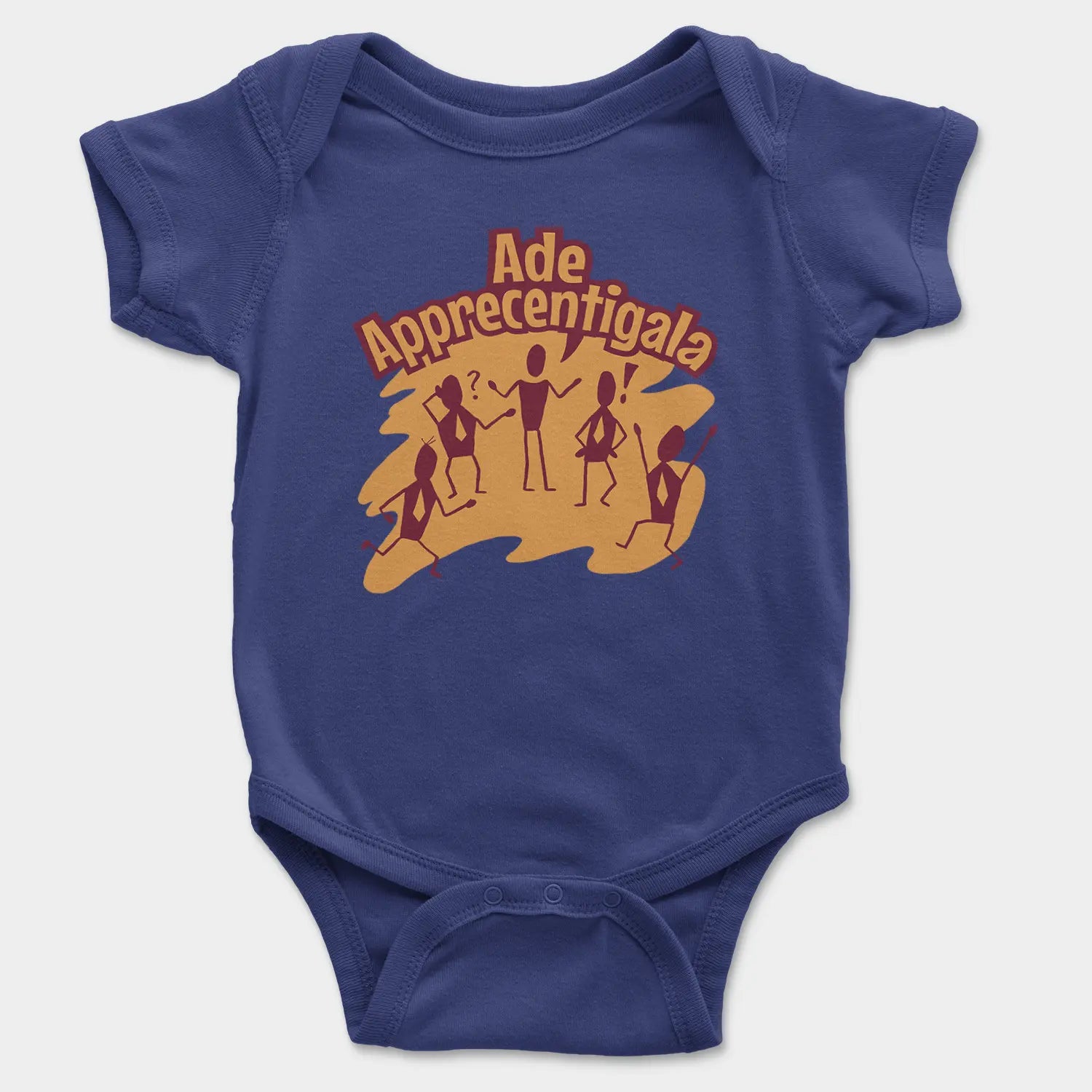 Ade Apprecentingala Onesie/Romper in Royal Blue Color
