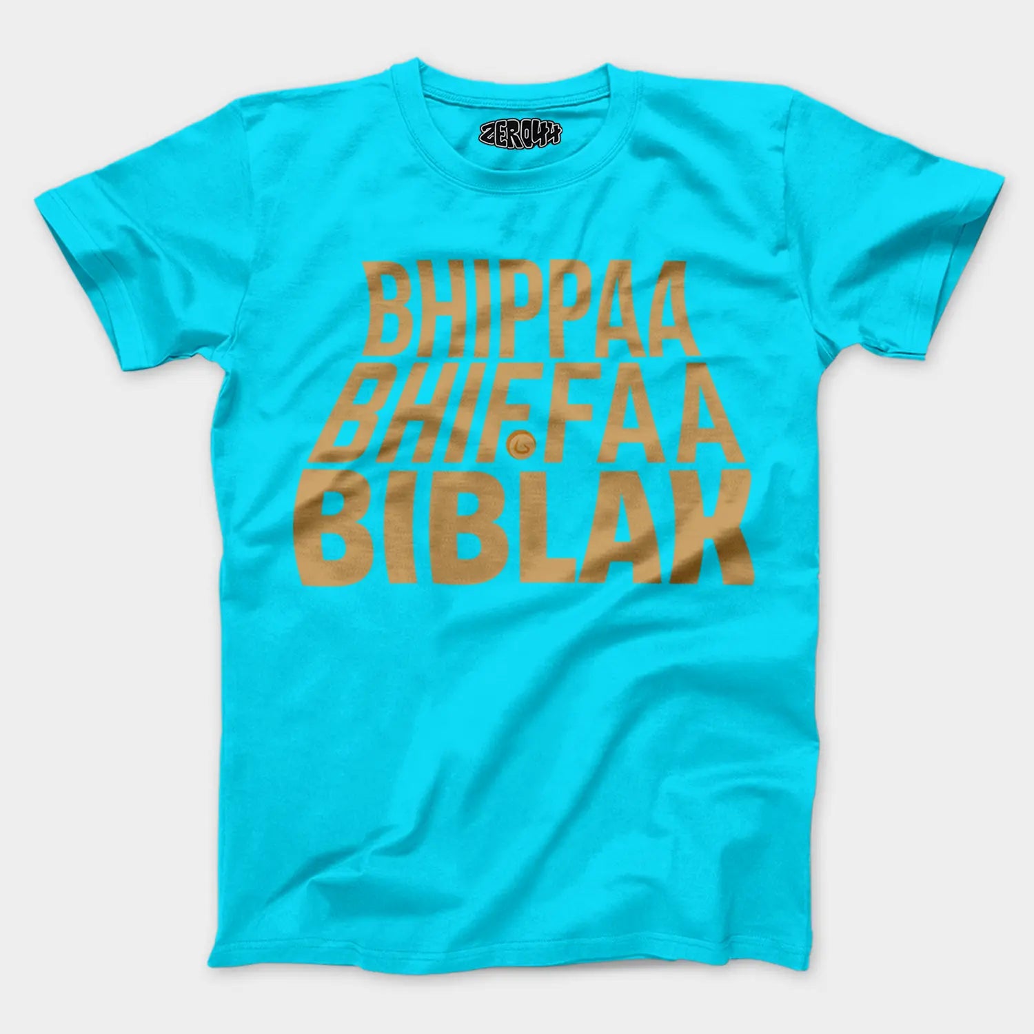 Bhippa Bhiffa Biblak Men/Unisex T-Shirt in SkyBlue Color