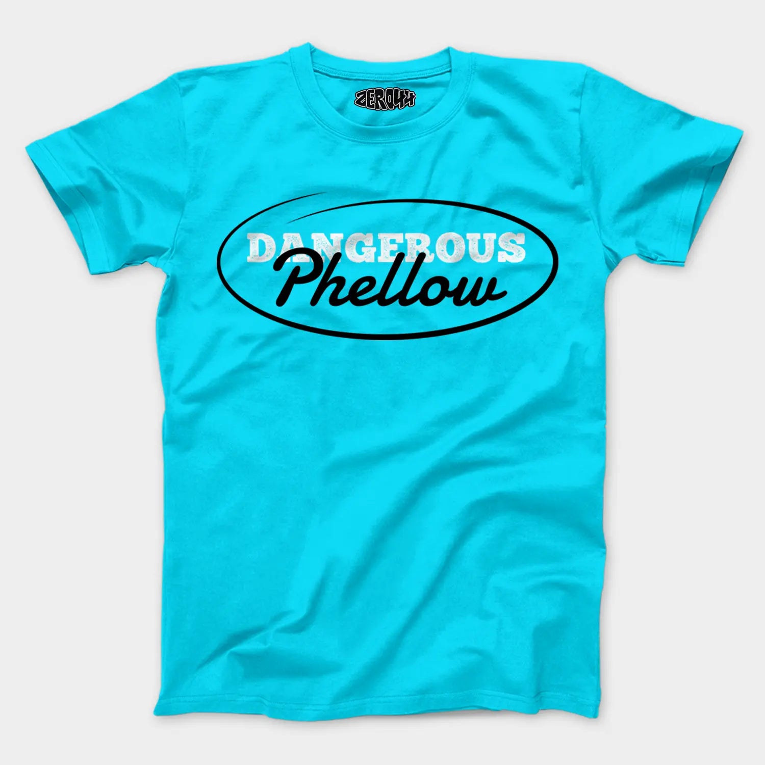 Dangerous Phellow Men/Unisex T-Shirt in SkyBlue Color