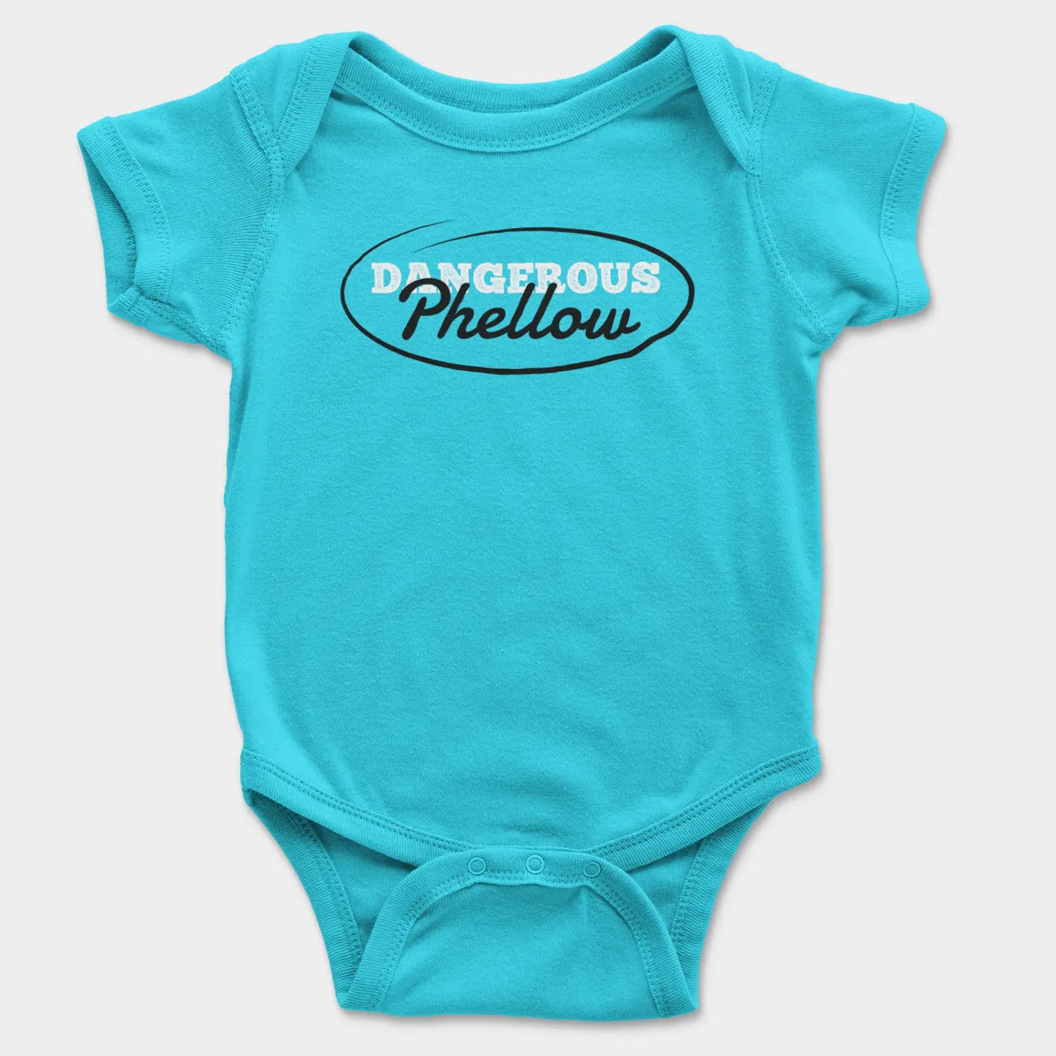 Dangerous Phellow Onesie/Romper in SkyBlue Color