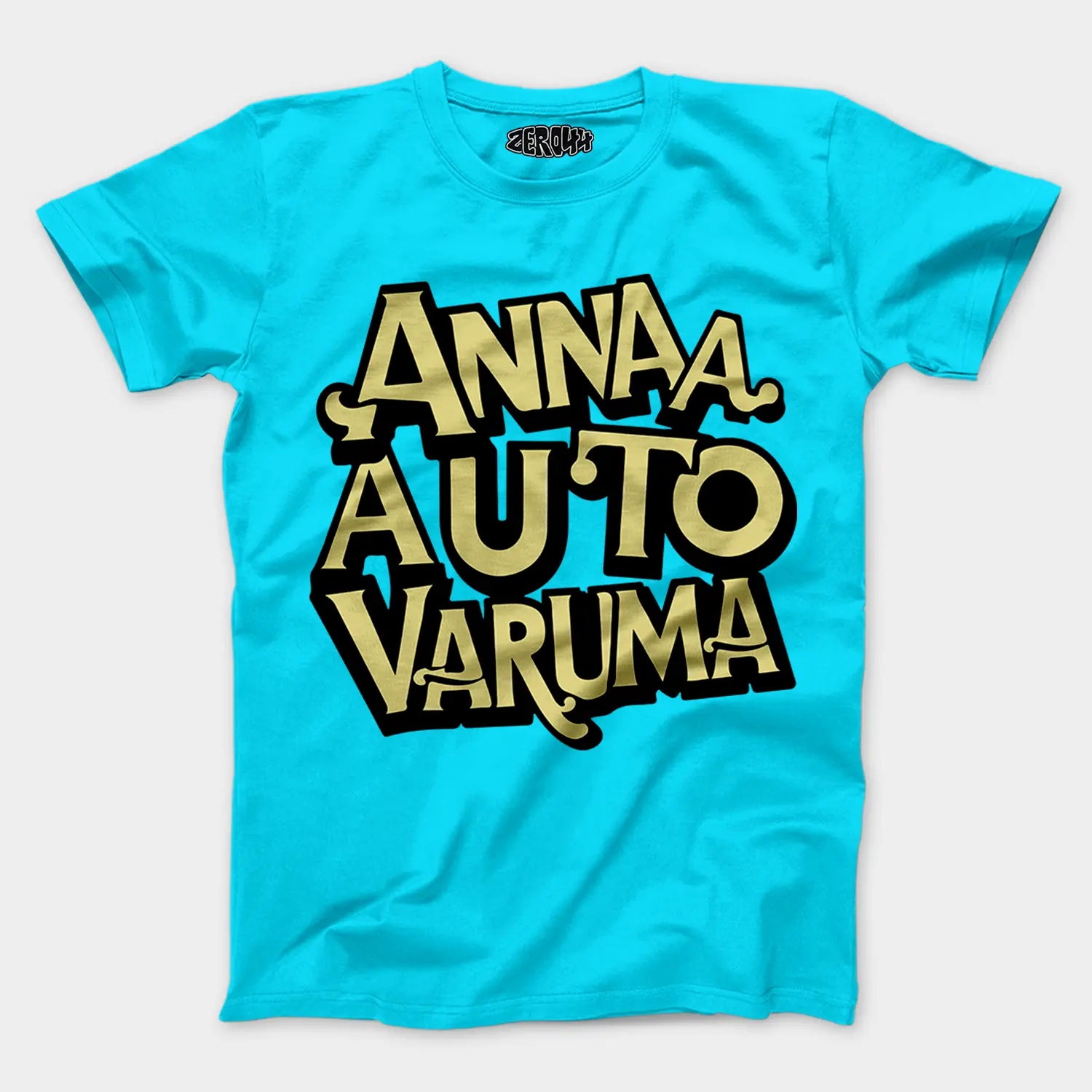 Anna Auto Varuma Men/Unisex T-Shirt in SkyBlue Color