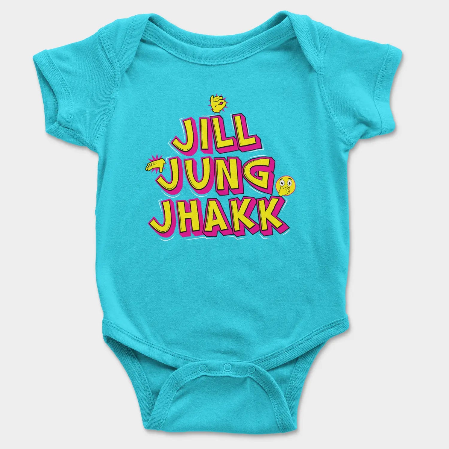 Jill Jung Jhakk Onesie/Romper in SkyBlue Color