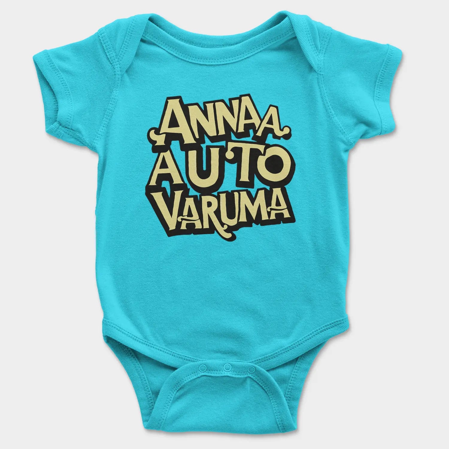 Anna Auto Varuma Onesie/Romper in SkyBlue Color