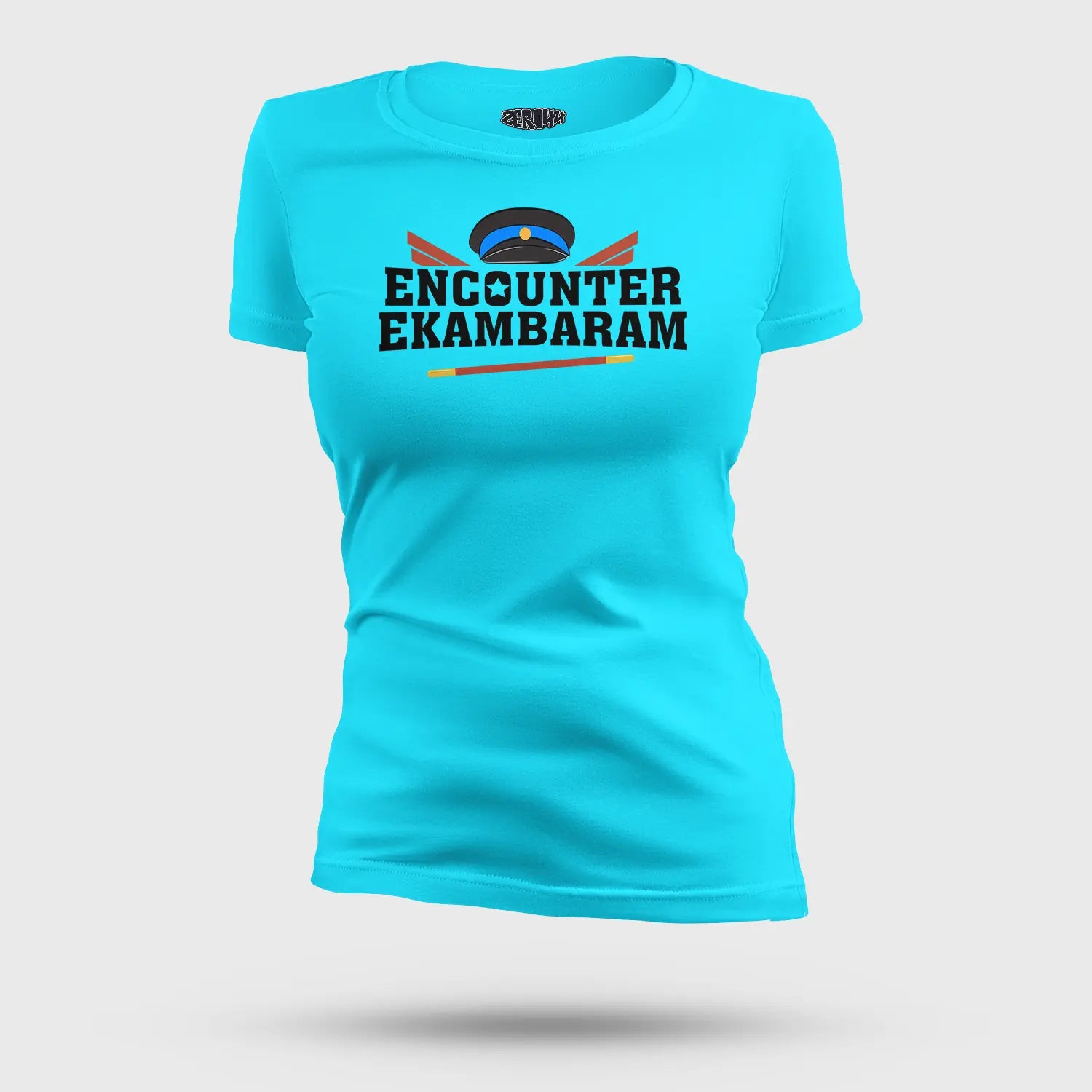 Encounter Ekambaram Women's T-Shirt in SkyBlue Color
