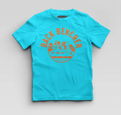 Back Bencher Boys Round Neck T-Shirt in SkyBlue Color