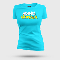 Ading Goiyala Women's T-Shirt in SkyBlue Color