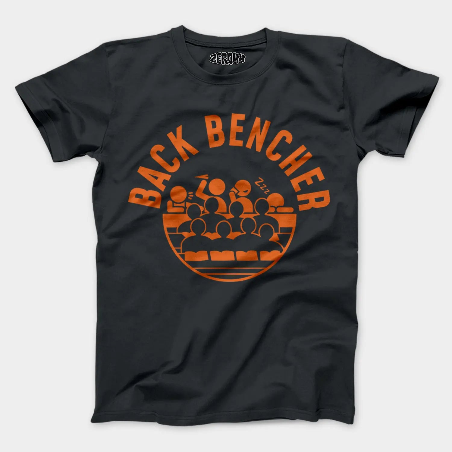 Back Bencher Men/Unisex T-Shirt in Steel Grey Color