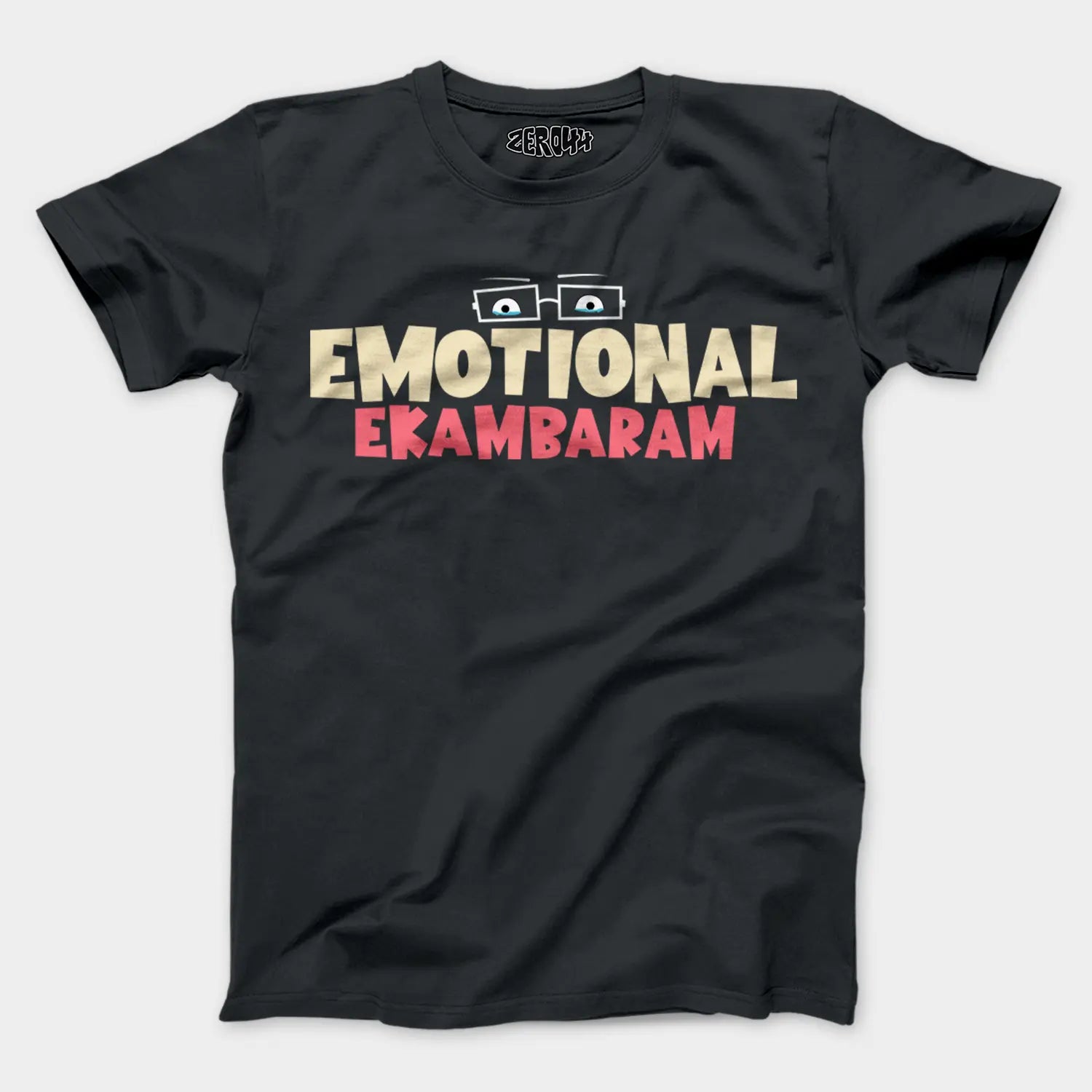Emotional Ekambaram Men/Unisex T-Shirt in Steel Grey Color