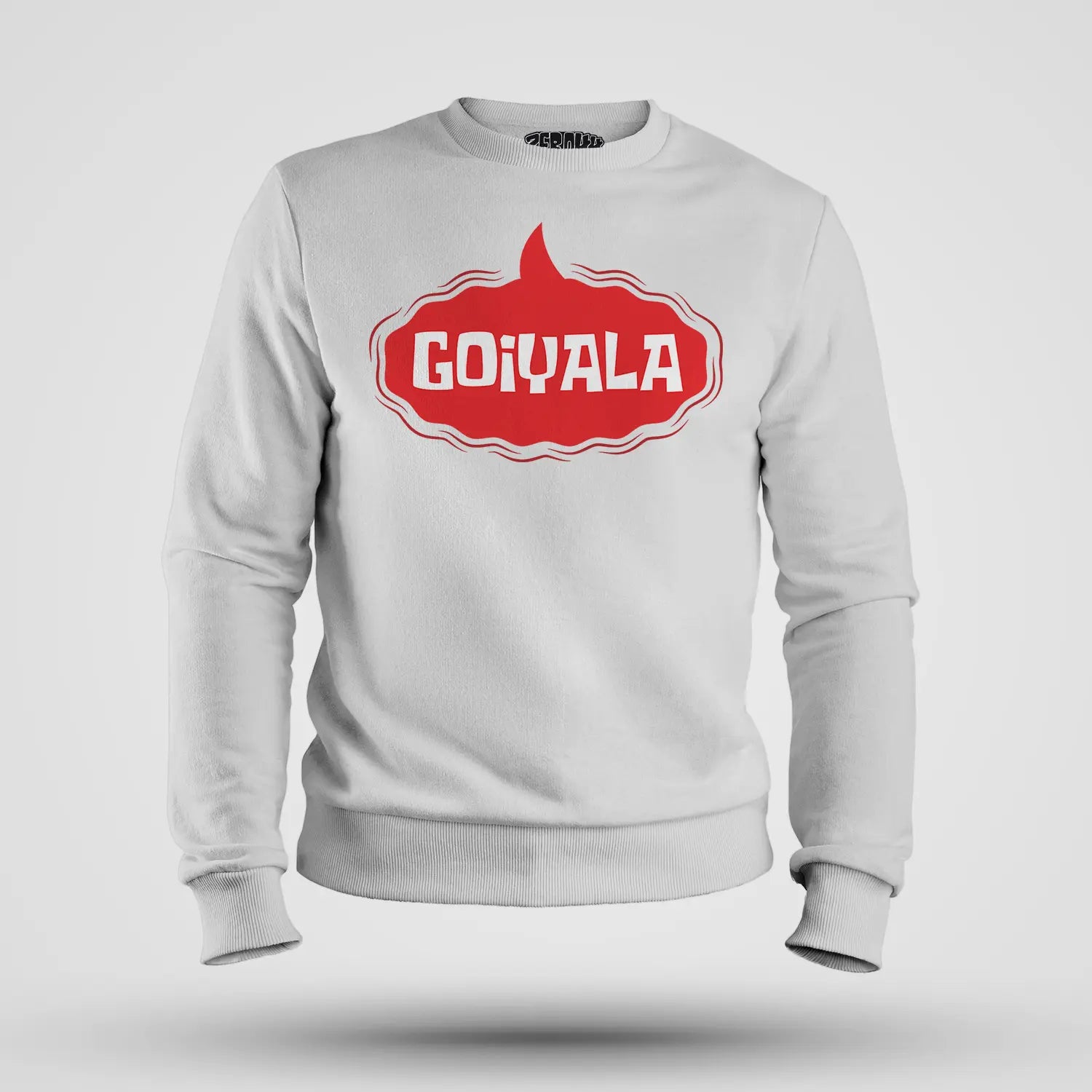 Goiyala Men/Unisex Sweatshirt in White Color