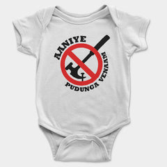 Aaniye Pudunga Venaam Onesie/Romper in White Color