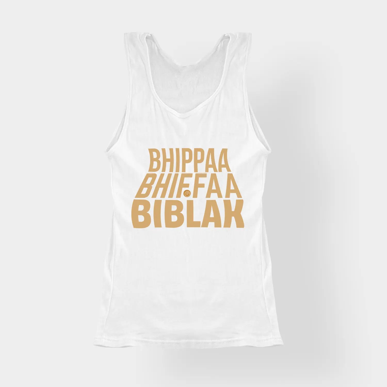 Bhippa Bhiffa Biblak Women's Tank Top in White Color