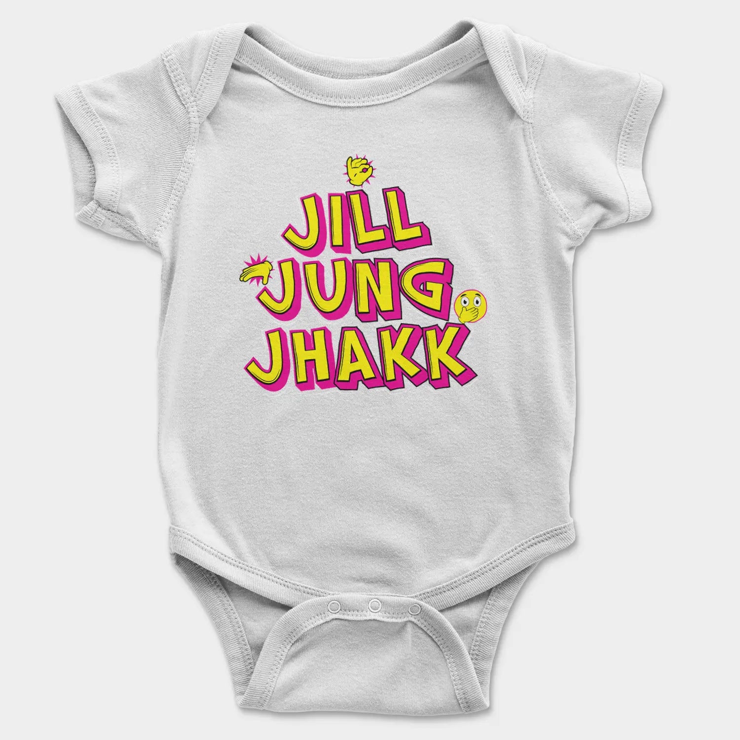 Jill Jung Jhakk Onesie/Romper in White Color