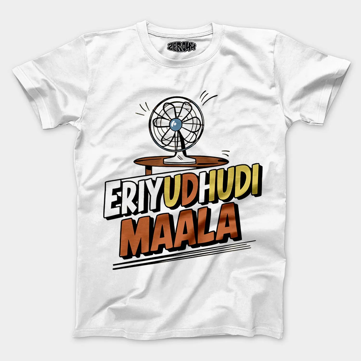 Eriyudhudi Maala Men/Unisex T-Shirt in White Color
