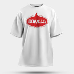 Goiyala Men/Unisex Oversized T-Shirt in White Color