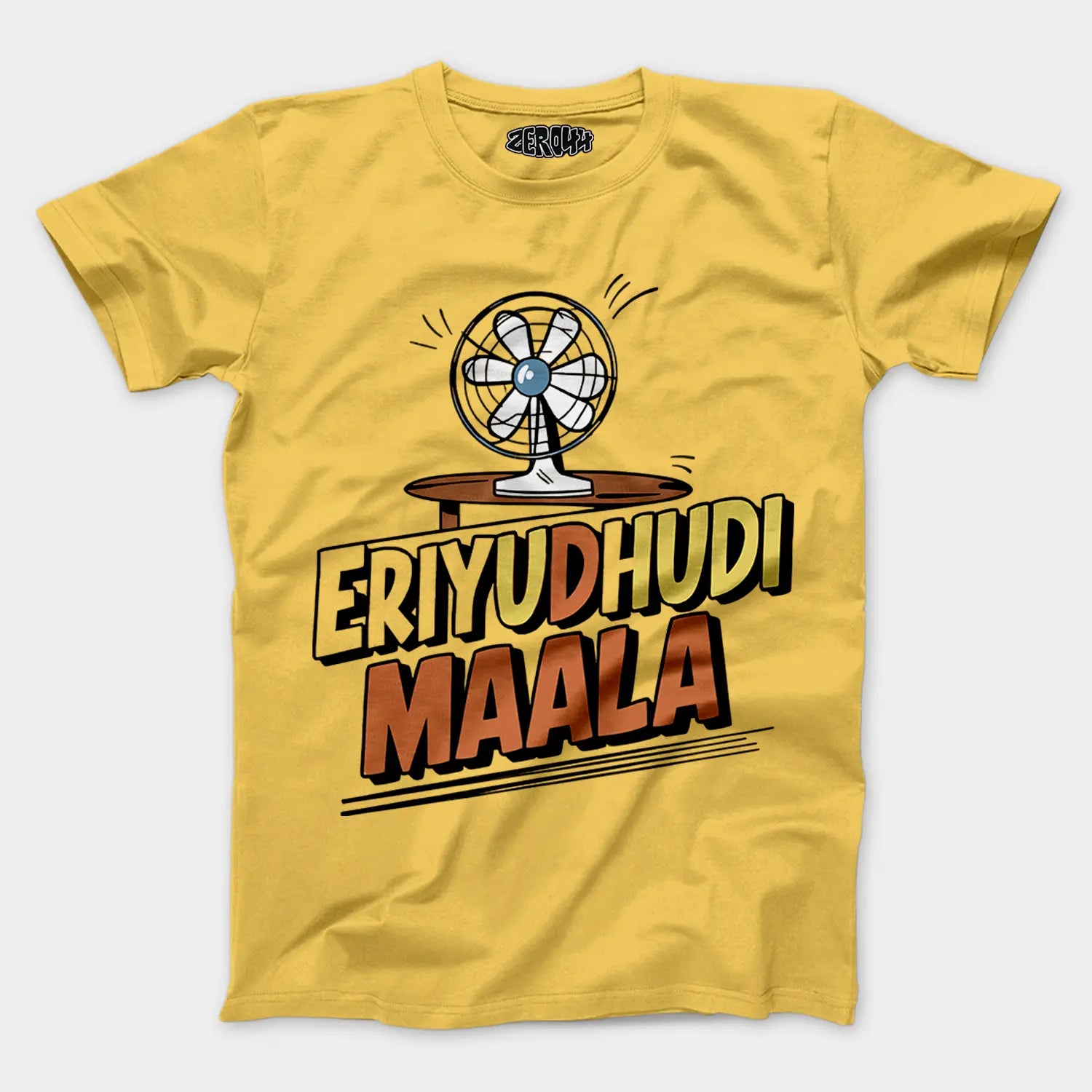 Eriyudhudi Maala Men/Unisex T-Shirt in Yellow Color