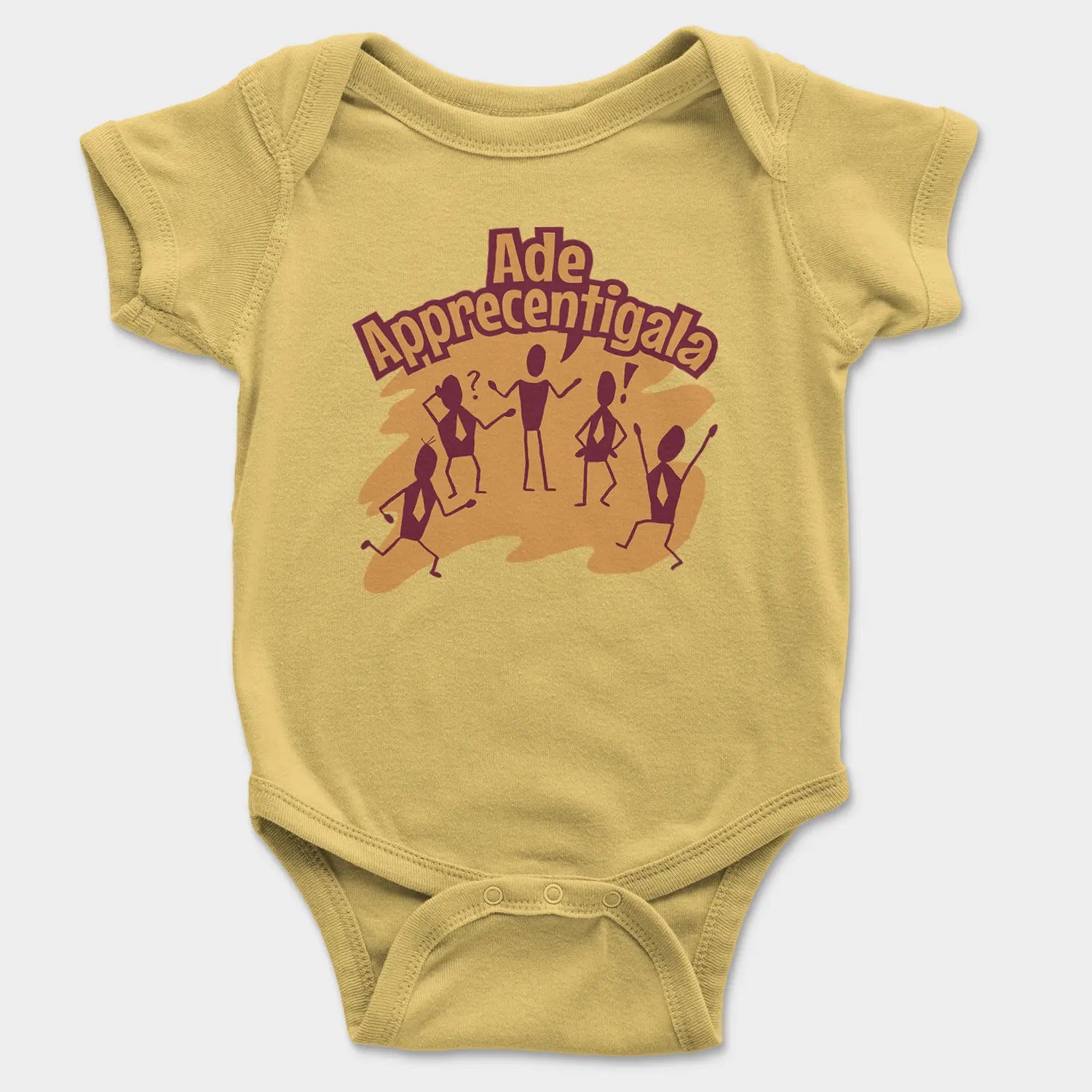 Ade Apprecentingala Onesie/Romper in Yellow Color