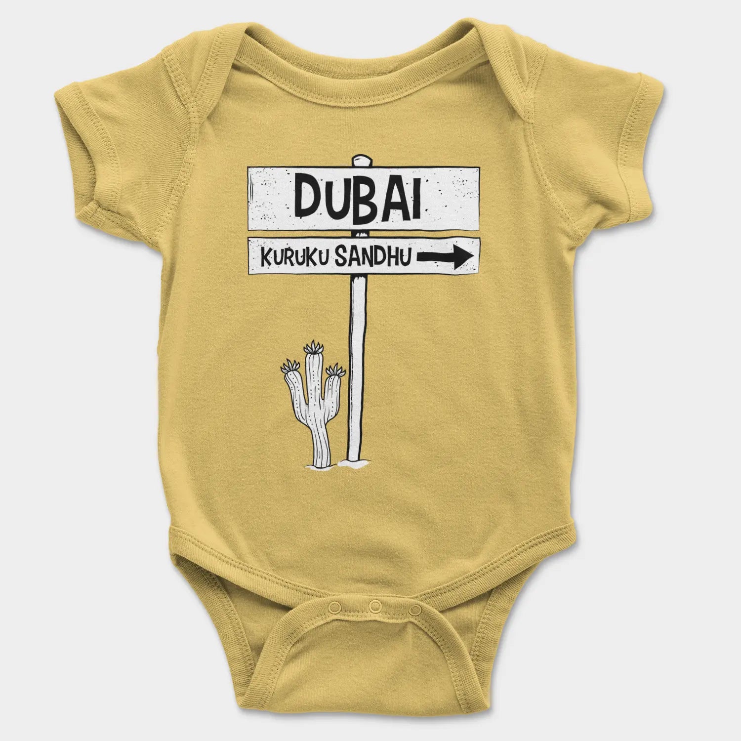 Dubai Kuruku Sandhu Onesie/Romper in Yellow Color