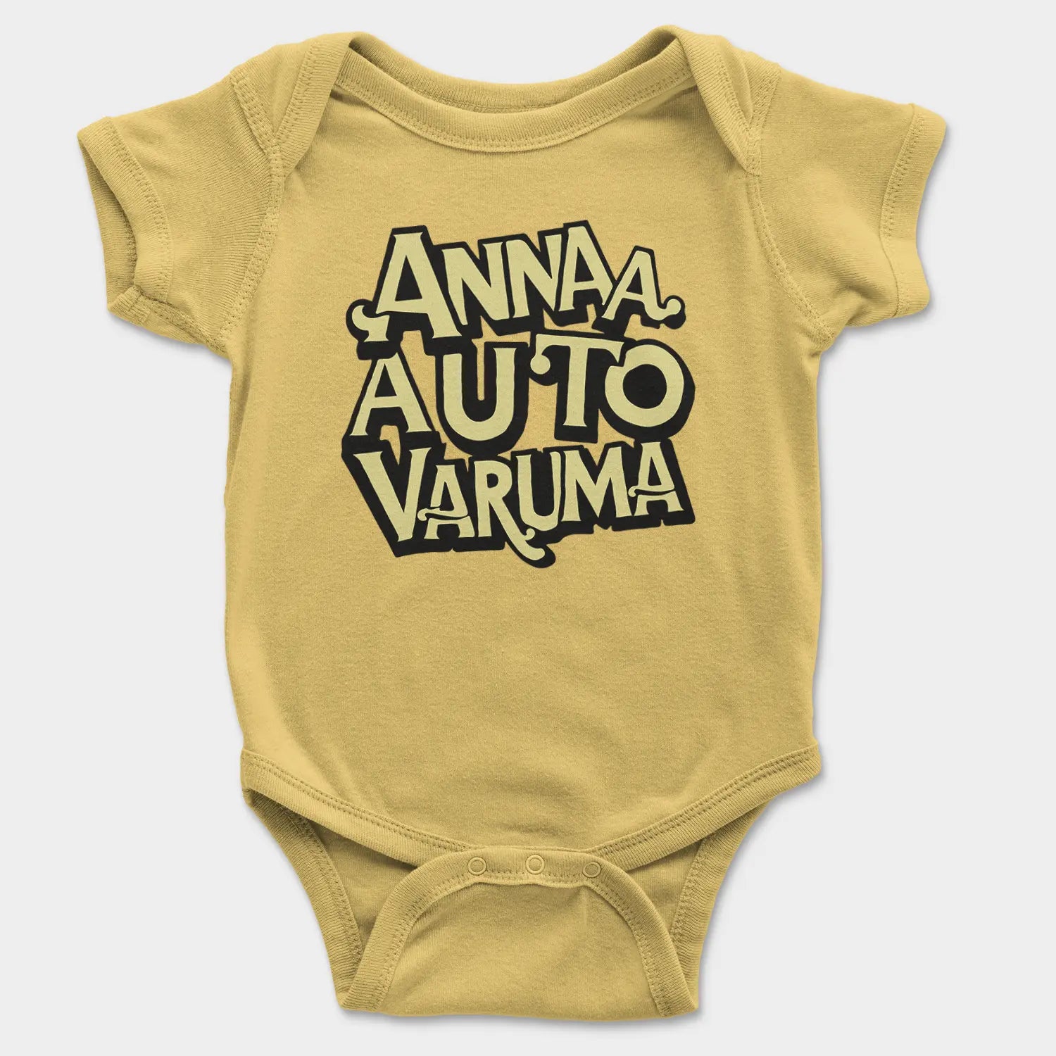 Anna Auto Varuma Onesie/Romper in Yellow Color