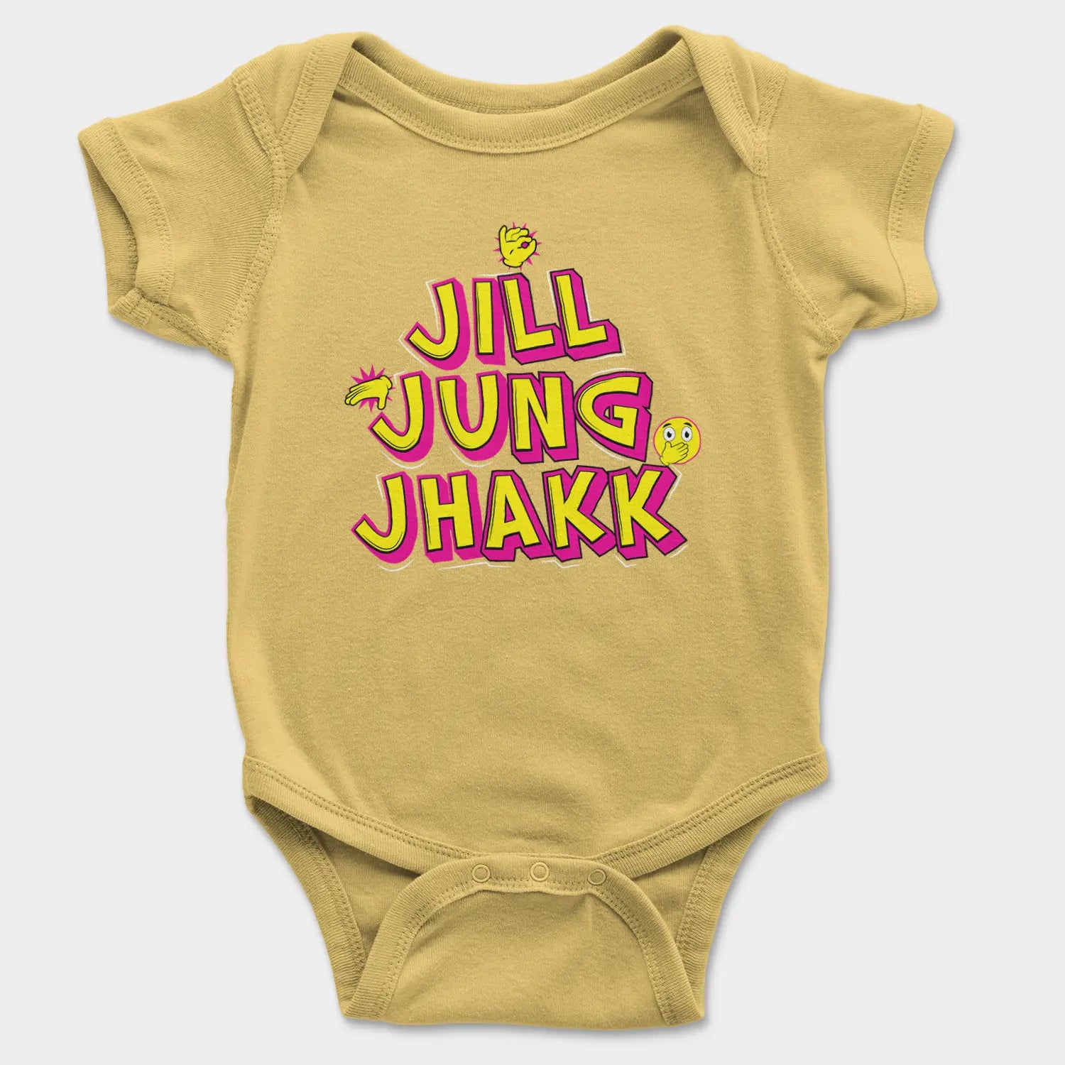 Jill Jung Jhakk Onesie/Romper in Yellow Color