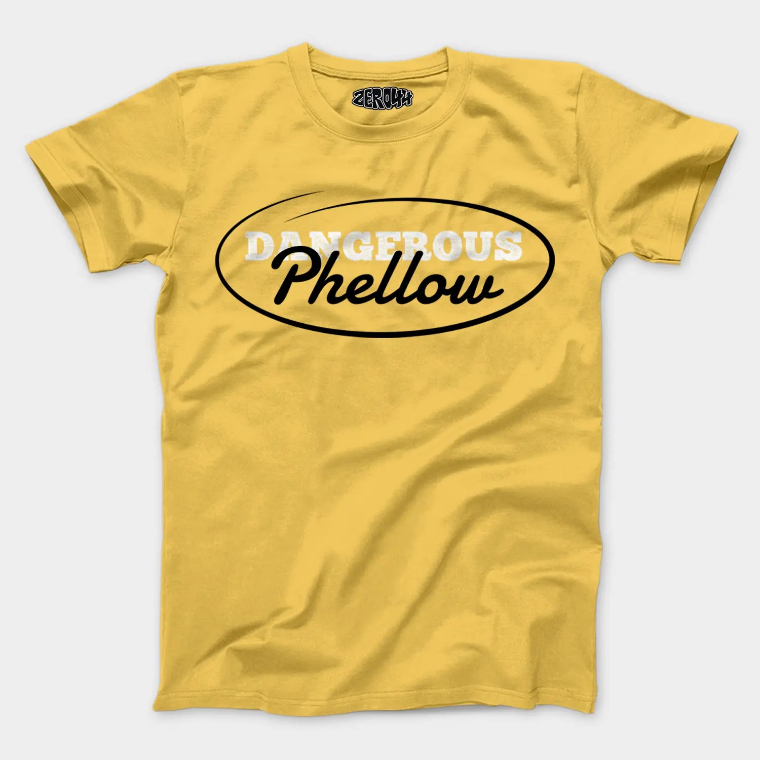 Dangerous Phellow Men/Unisex T-Shirt in Yellow Color