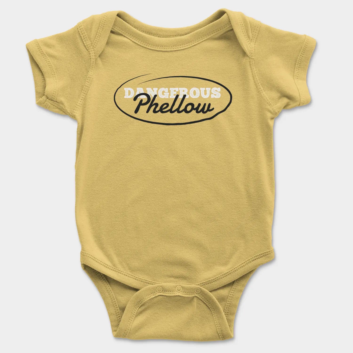 Dangerous Phellow Onesie/Romper in Yellow Color