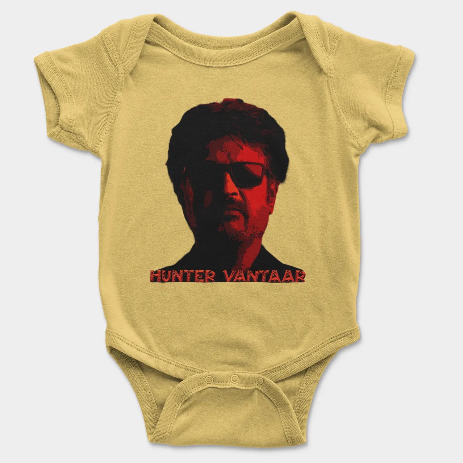 Hunter Vantaar Onesie/Romper in Yellow Color